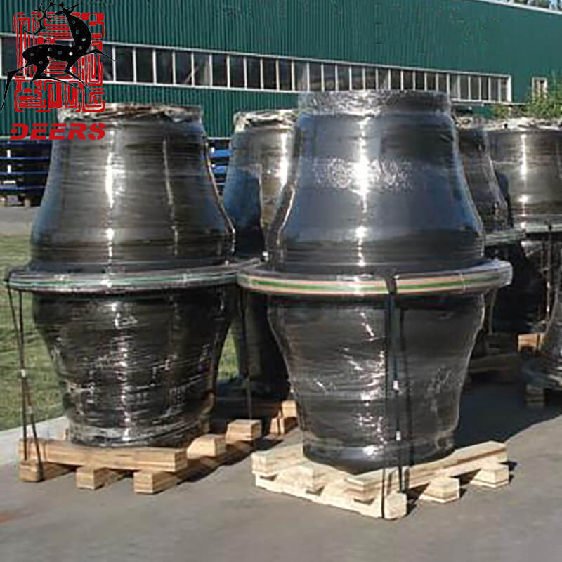 Producción de guardabarros de caucho cónico (4)