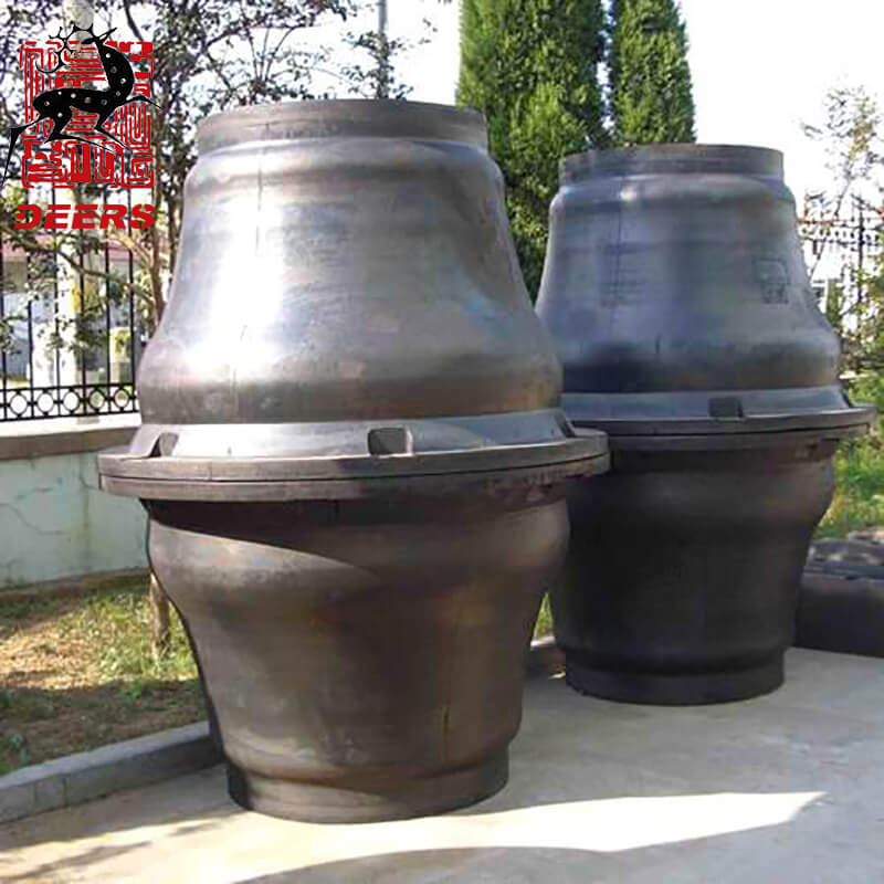 Producción de guardabarros de caucho cónico (5)