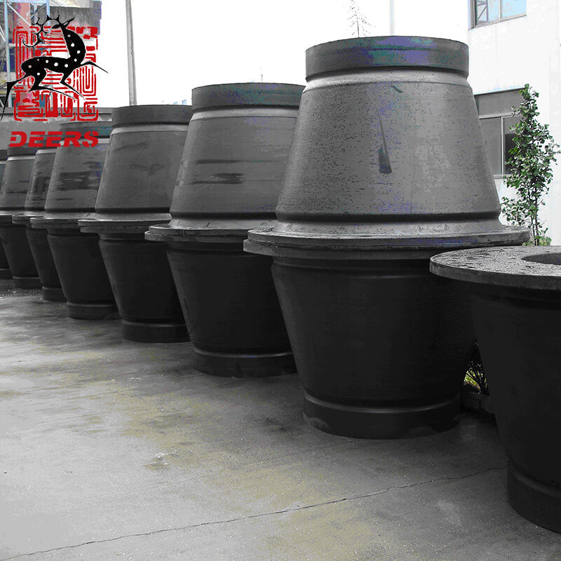 Producción de guardabarros de caucho cónico (6)