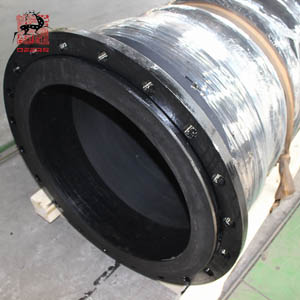 manguera de aspiración con brida de acero